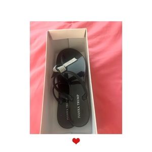 Black Dress Pave Diamond Sandal